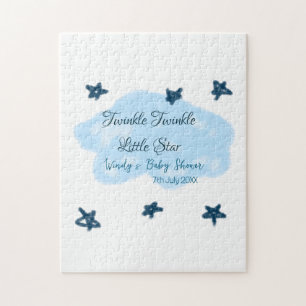 Puzzle Nuages bleus scintillant Twinkle Little Star bébé