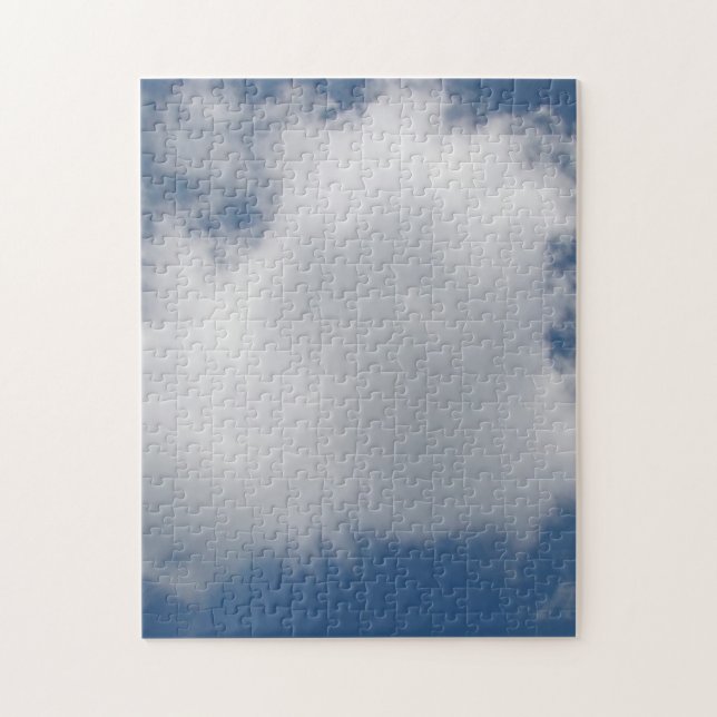 Puzzle Nuages cumulus gonflés dans un ciel bleu (Vertical)