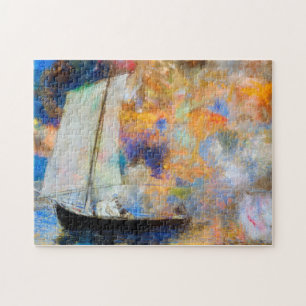 Puzzle Nuages de fleurs, Redon