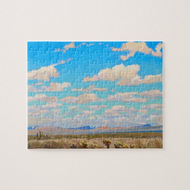 Puzzle Nuages d'un après-midi d'été par Maynard Dixon (Horizontal)