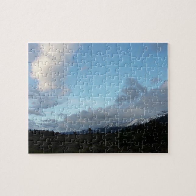 Puzzle Nuages matinaux dans le parc national de Grand Tet (Horizontal)