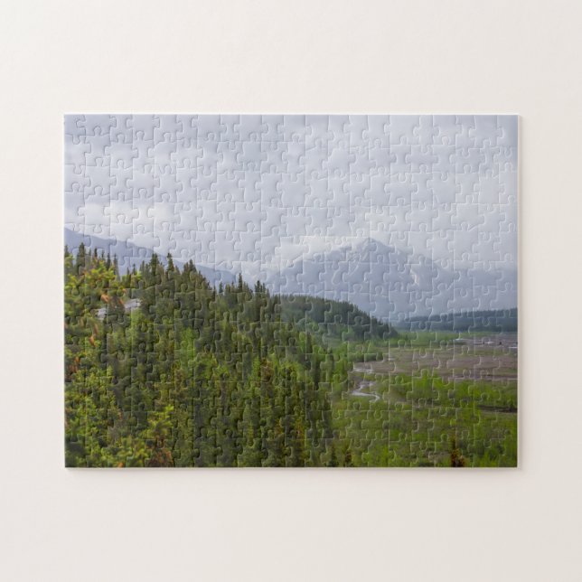 Puzzle Nuageux À Denali (Horizontal)