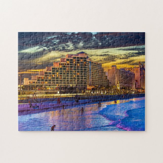 Puzzle Nuit à Daytona Beach (Horizontal)