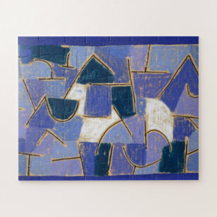 Puzzle Nuit Bleue par Paul Klee, Abstraite