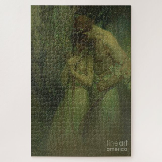 Puzzle Nuit de printemps par Alphonse Mucha (Vertical)