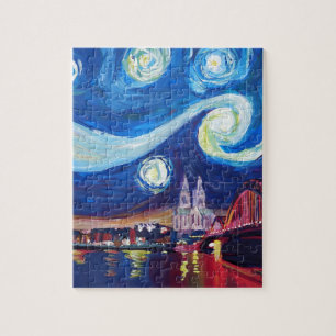 Puzzle Nuit étoilée à Cologne Allemagne