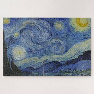 Puzzle "Nuit étoilée" par Van Gogh