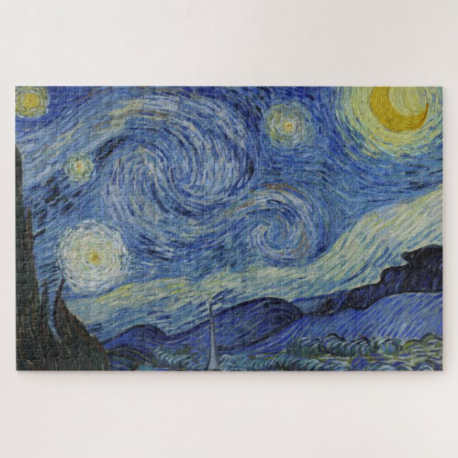 Puzzle "Nuit étoilée" par Van Gogh (Horizontal)