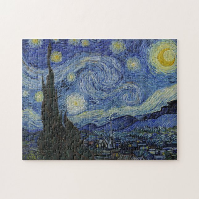 Puzzle "Nuit étoilée" par Van Gogh (Horizontal)
