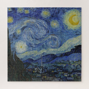 Puzzle "Nuit étoilée" par Van Gogh