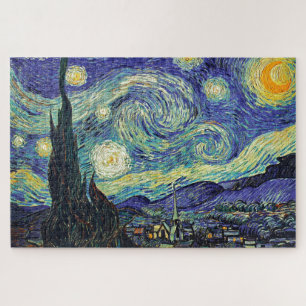 Puzzle Nuit étoilée par van Gogh