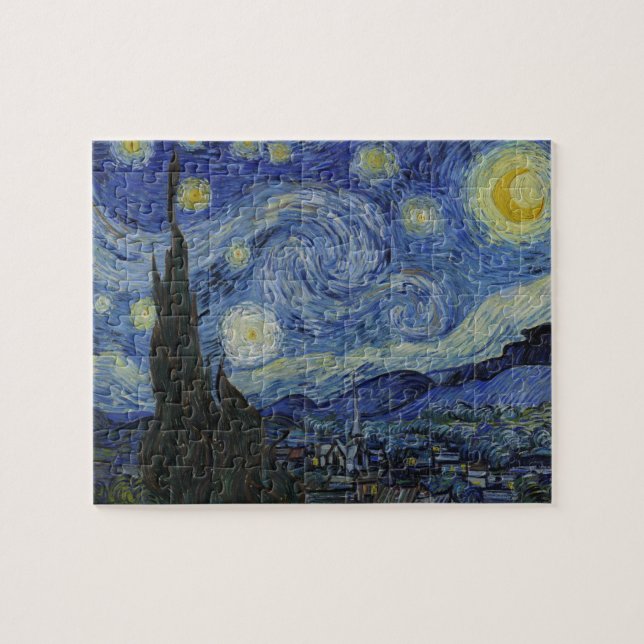 Puzzle Nuit étoilée par Vincent van Gogh (Horizontal)
