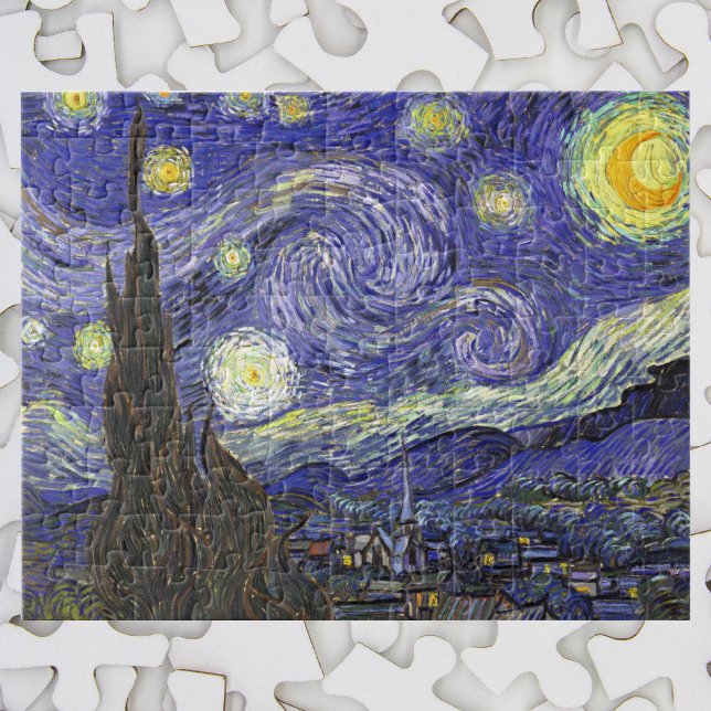 Puzzle Nuit étoilée par Vincent van Gogh (Créateur téléchargé)