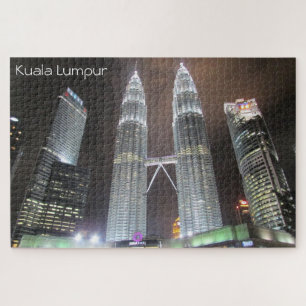 Puzzle nuit malaysienne de kuala lumpur