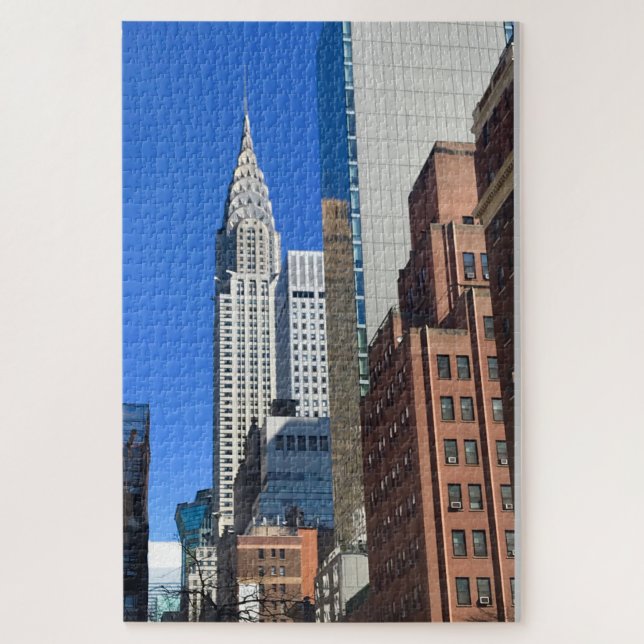 Puzzle NYC Art Deco Skyscraper Chrysler Building (Vertical)