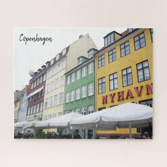 Puzzle nyhavn copenhagen (Horizontal)
