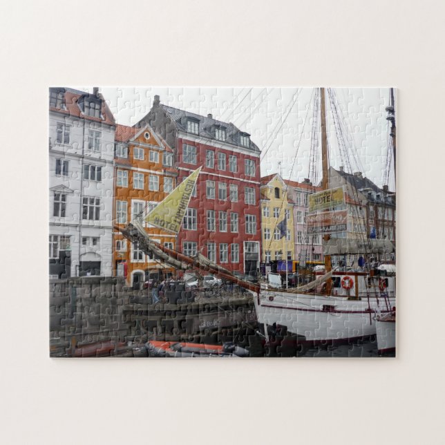 Puzzle nyhavn copenhague voile (Horizontal)