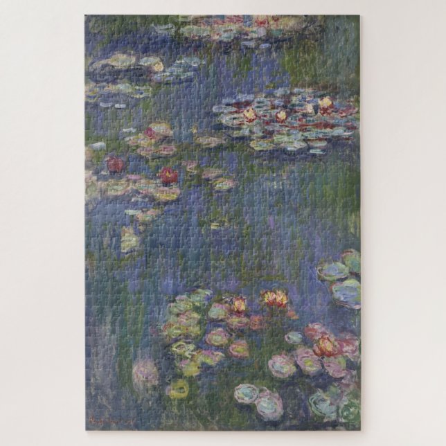 Puzzle Nymphéas de Claude Monet (1914) (Vertical)