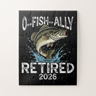 Puzzle O-Fish-Ally Retraité 2026 Humour Drôle