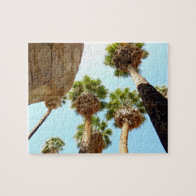 Puzzle Oasis Palms dans le parc national de Joshua Tree (Horizontal)