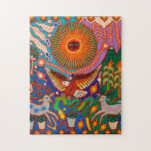 Puzzle Oaxaca Mexique Mexique Mexique Tribal maya Art Boh