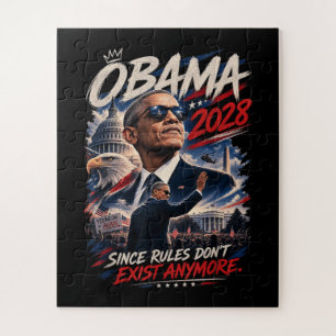 Puzzle Obama 2028 Puisque les règles n'existent plus