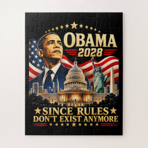 Puzzle Obama 2028 Puisque les règles n'existent plus
