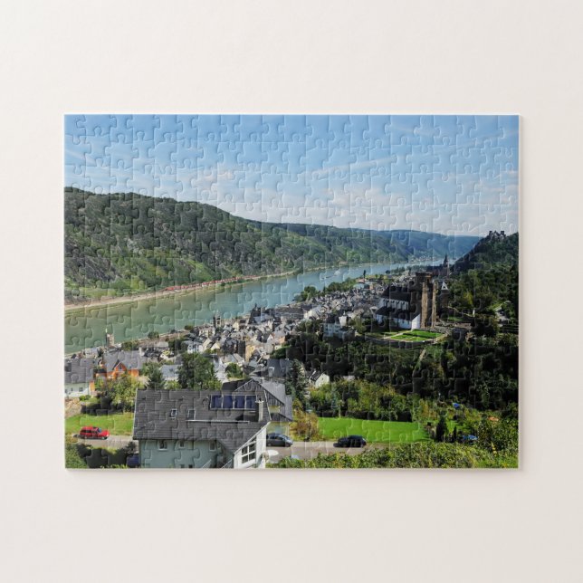 Puzzle Oberwesel dans la Rhin moyen-vallée (Horizontal)
