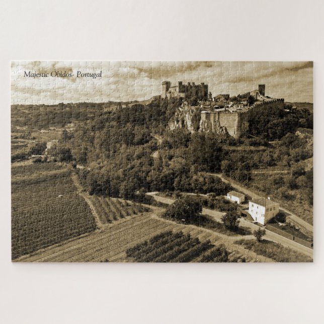 Puzzle Obidos Majestic - LE VÉRITABLE PORTUGAL (Horizontal)