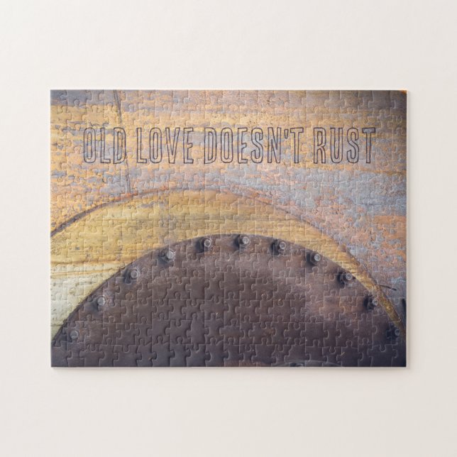 Puzzle Objet métallique rouillé (Horizontal)