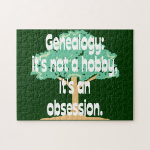 Puzzle Obsession de généalogie