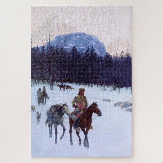 Puzzle Obsidian Mountain dans le Yellowstone Henry Farny