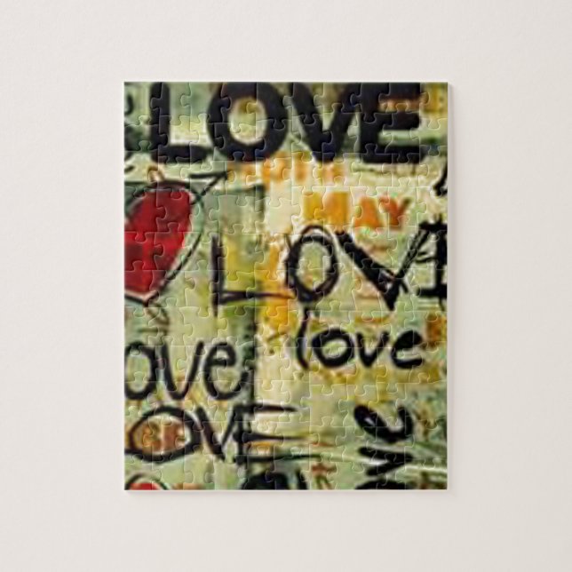 Puzzle Obtenez Un Petit Graffiti D'Amour (Vertical)