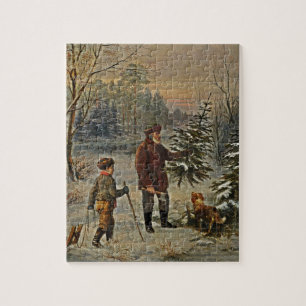 Puzzle Obtenir un arbre de Noël