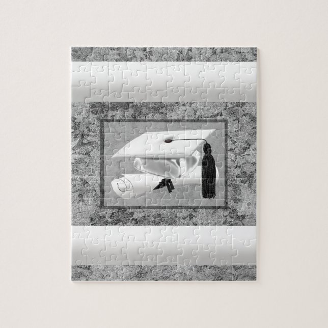 Puzzle Obtention du diplôme, cérémonie de commencement (Vertical)