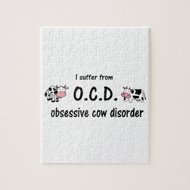 Puzzle OCD Cow (Vertical)