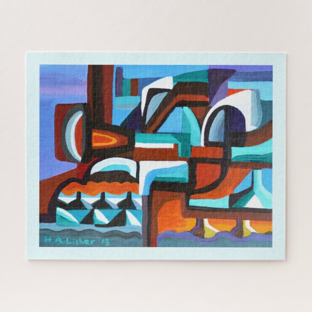 Puzzle Ocean city (Horizontal)