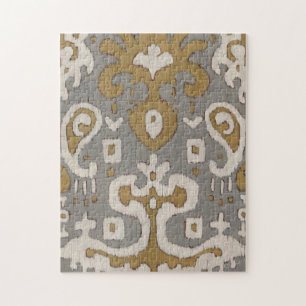 Puzzle Ochre Ikat I