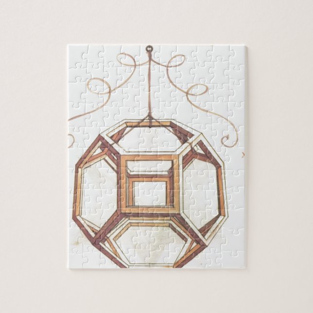 Puzzle Octaèdre de Leonardo da Vinci (Vertical)