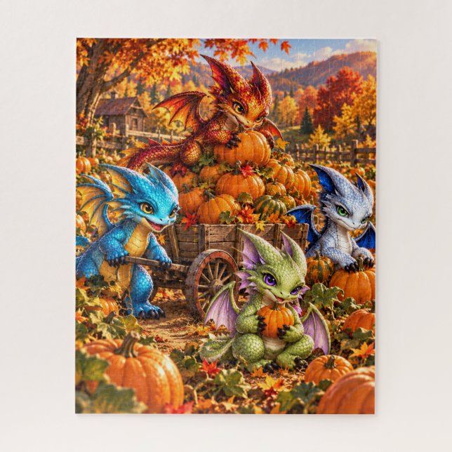 Puzzle Octobre est arrivé (Vertical)