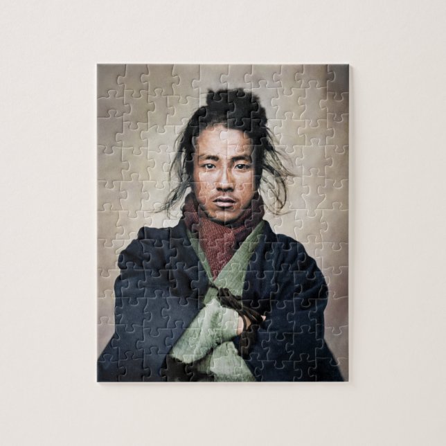 Puzzle Oda Nobuyoshi Samurai Portrait (Vertical)