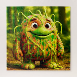 Puzzle OddFriends - Gooey Green Monster Poster