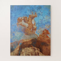 Odilon Redon Le Chariot d'Apollo Poster