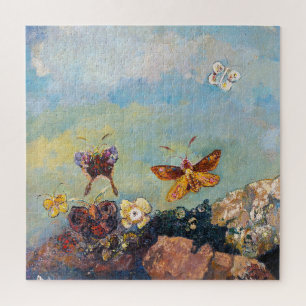 Puzzle Odilon Redon, Papillons,1910