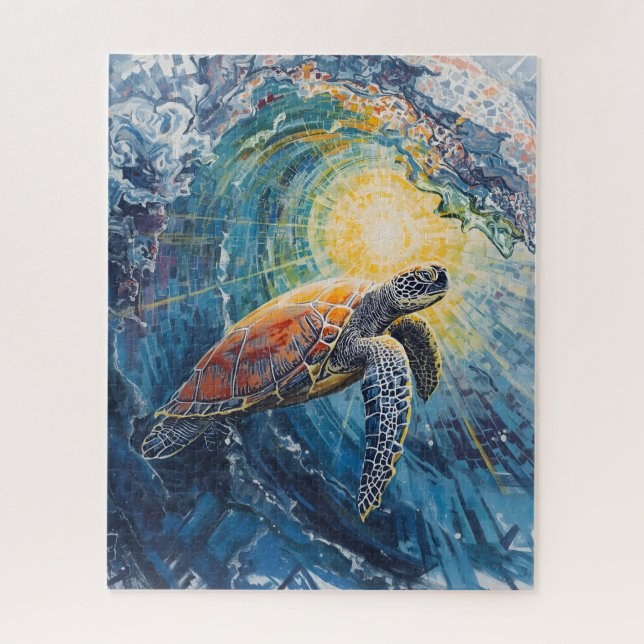 Puzzle Odyssée de la Tortue de Mer (Vertical)