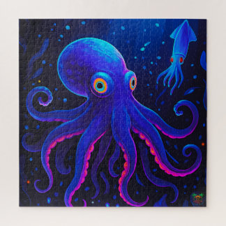 Puzzle Odyssée 🐙 pieuvre : Plongez dans le 🌊 profond