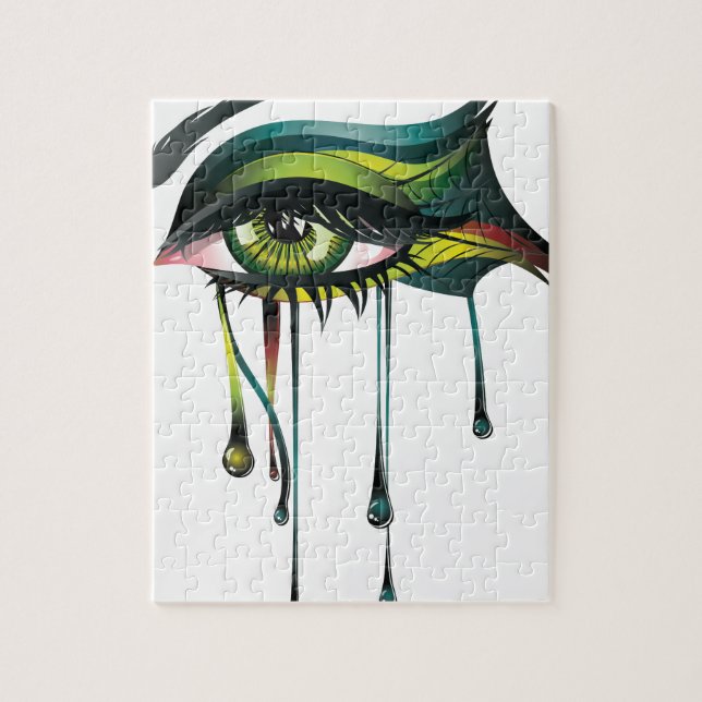 Puzzle Oeil 2 de carnaval (Vertical)