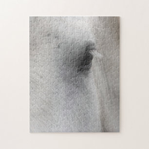 Puzzle OEil blanc animal de cheval