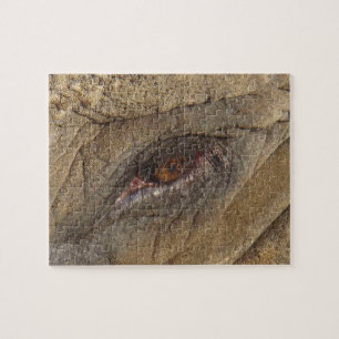 Puzzle Oeil éléphant