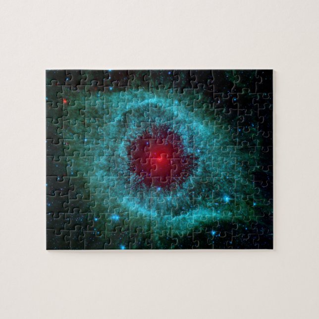 Puzzle Oeil poussiéreux de la nébuleuse NGC 7293 d'hélice (Horizontal)